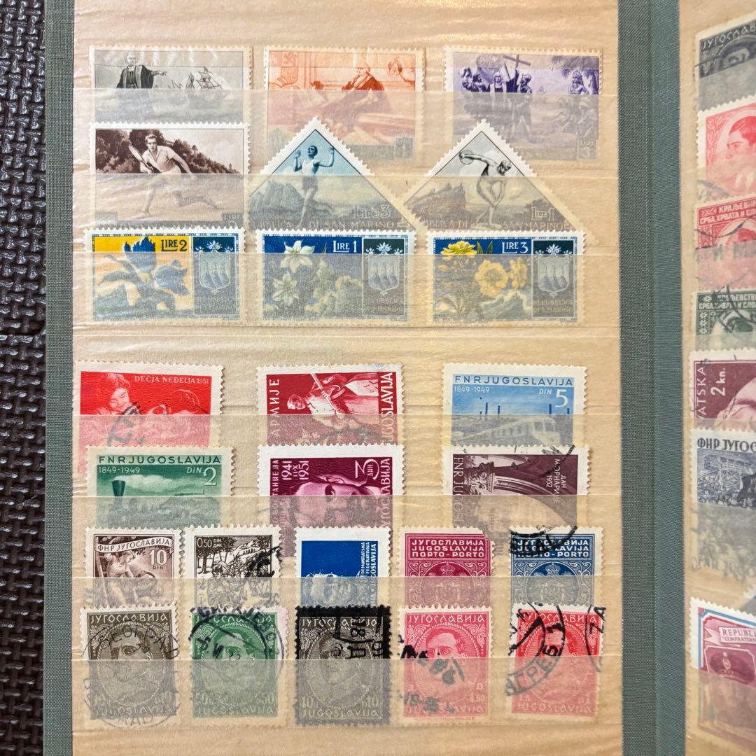 海外切手 まとめ コレクションブック 12ページ