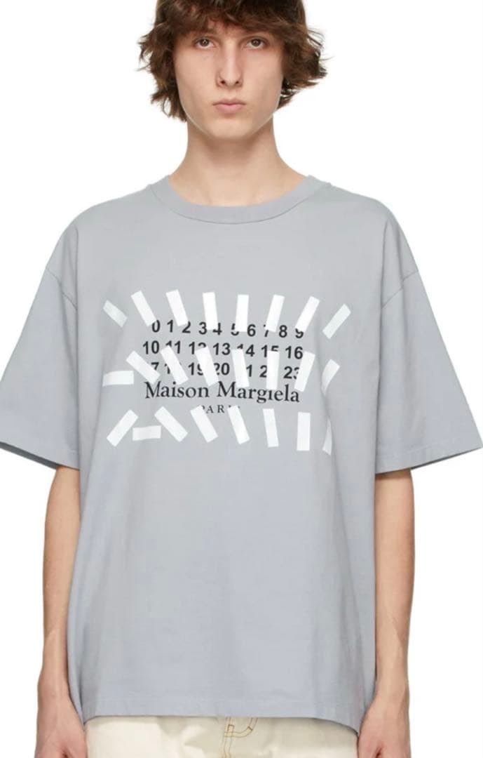Maison Margiela グレー Tシャツ - メルカリ