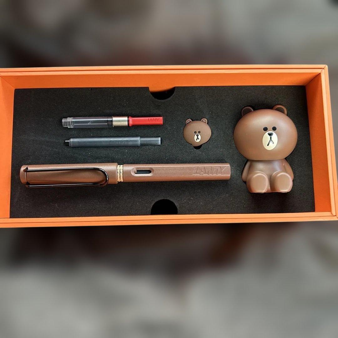 ラミーlamy linefriends コラボ 万年筆 - メルカリ