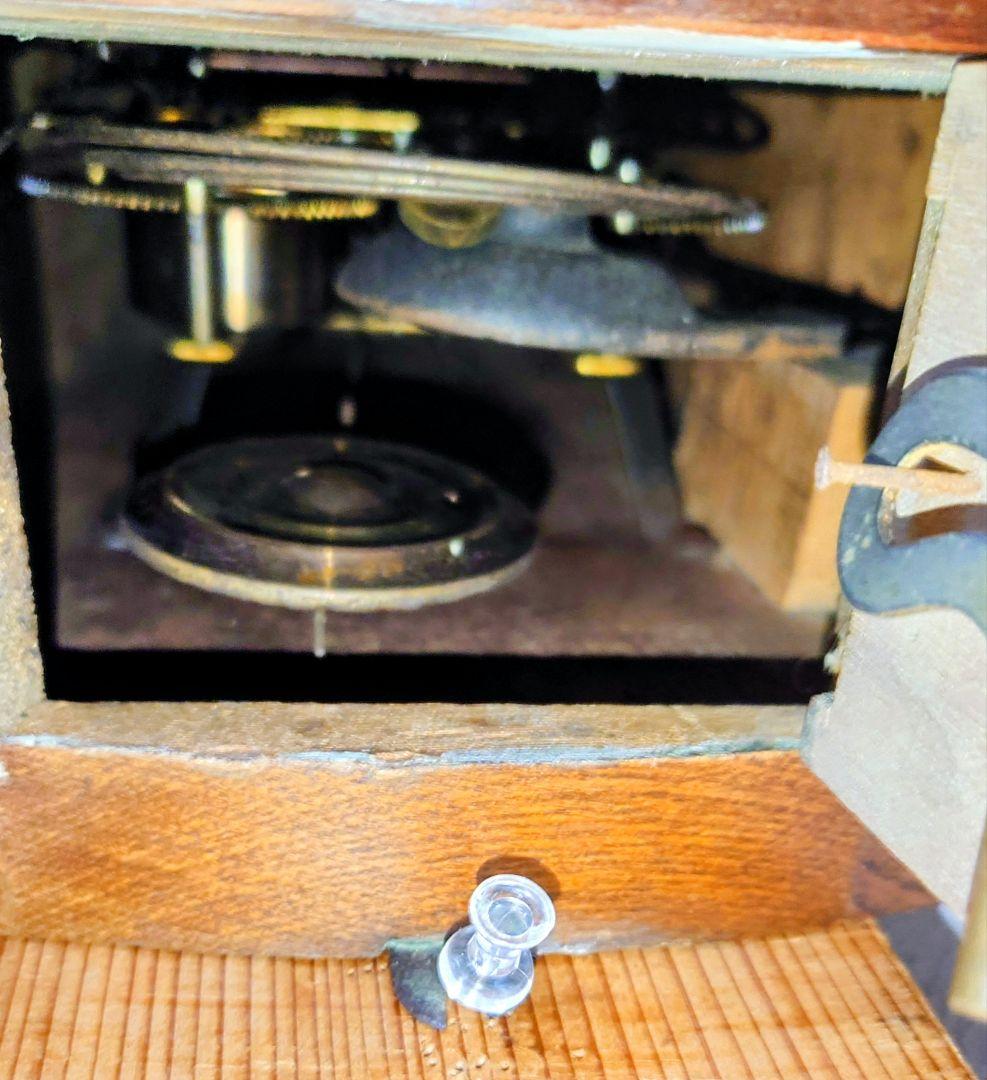 〈完動・美品〉精工舎②　NO121　十二吋グレシャム丸型ゼンマイ振り子時計