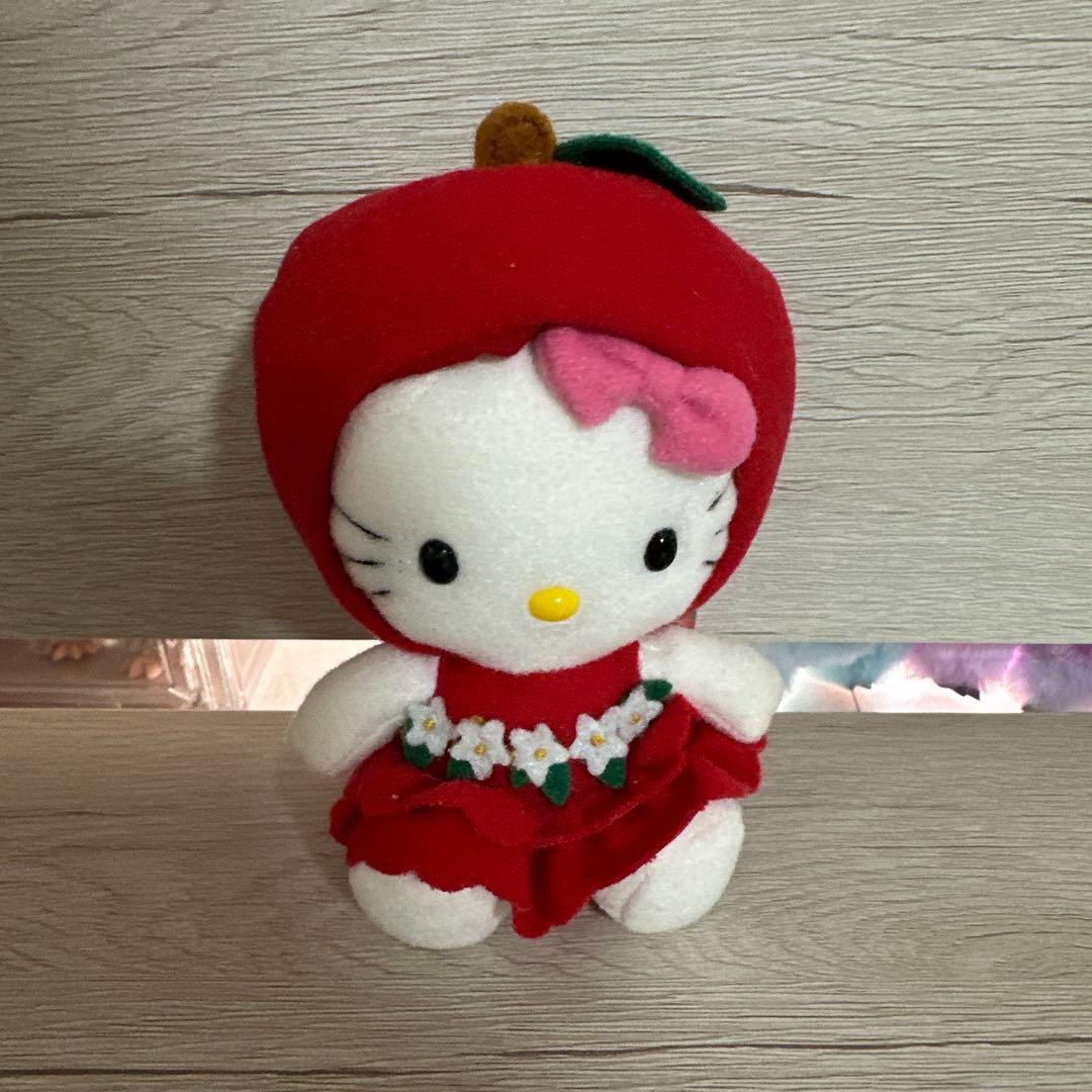 ハローキティ ご当地 ぬいぐるみ 信州限定 りんご マスコット - メルカリ