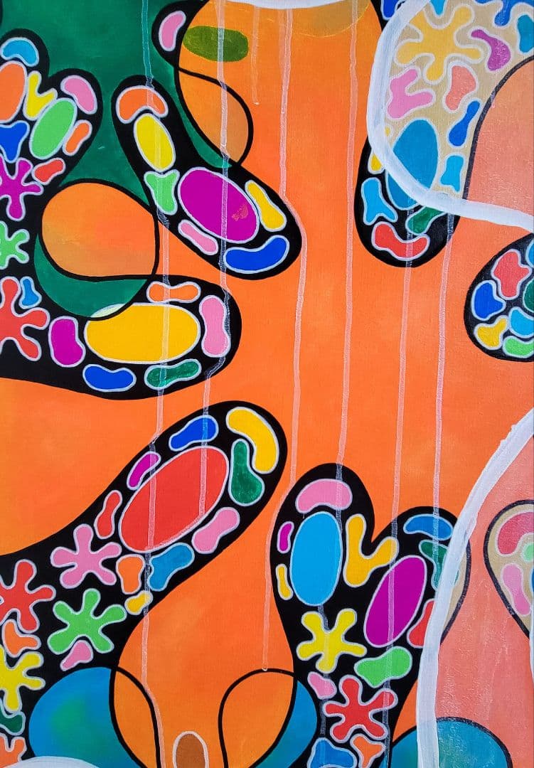 ☆鈴木哲也☆S100(1620×1620mm)アクリル原画☆送料無料#124