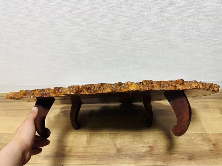 最終価格！希少！天然木1枚板の花梨のついたて