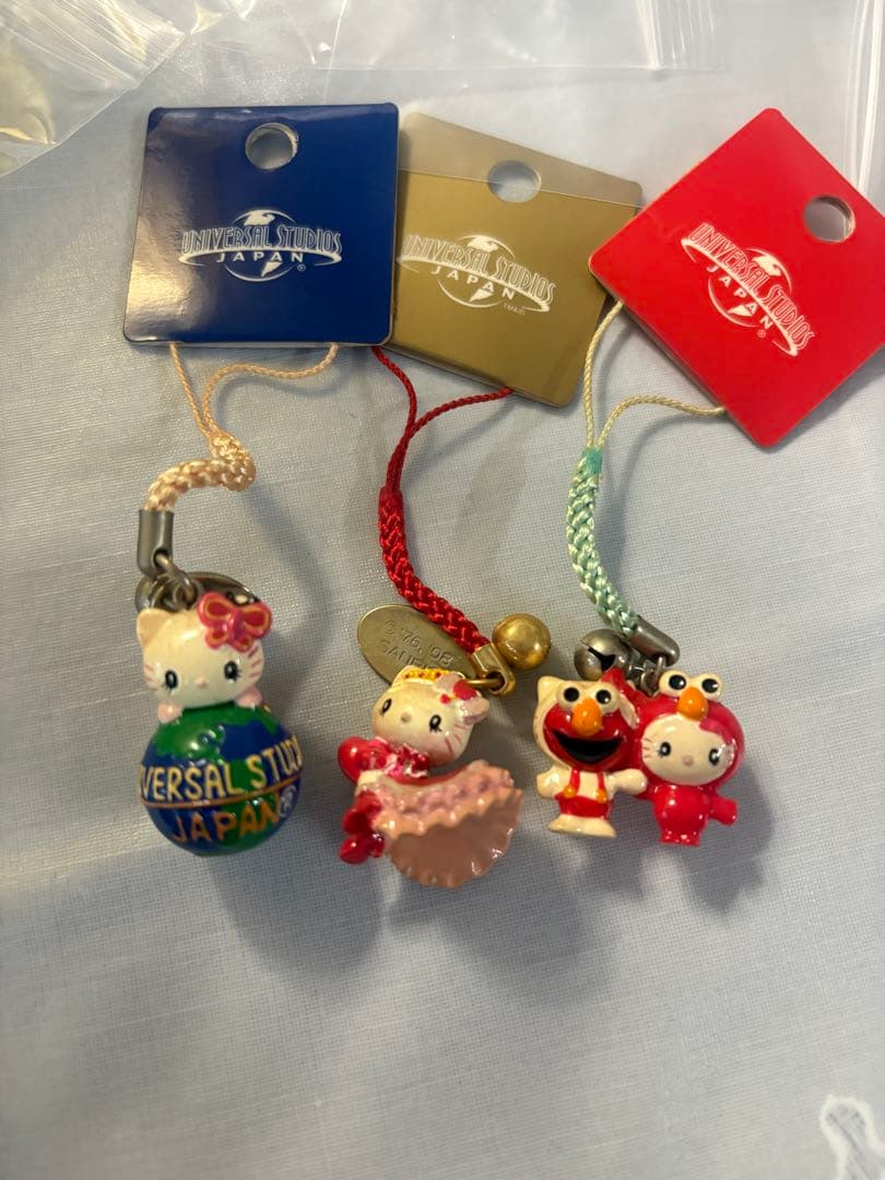 ご当地キティ根付け　レア　USJ限定　3点