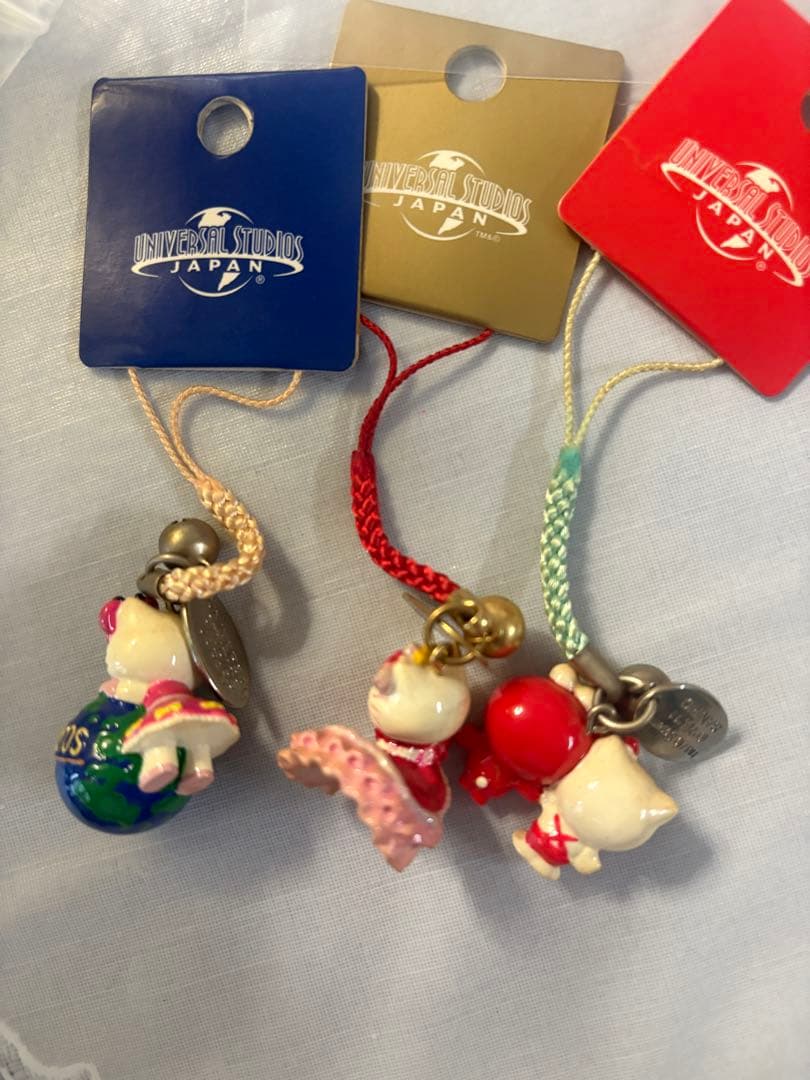 ご当地キティ根付け　レア　USJ限定　3点