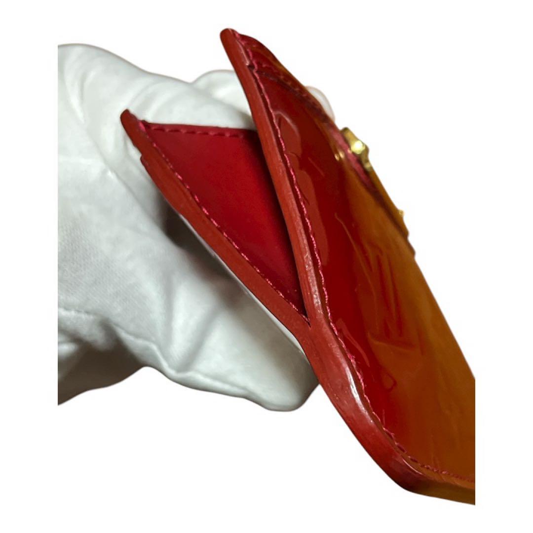 Louis Vuitton ヴェルニ ポシェットクレNM  カードケース