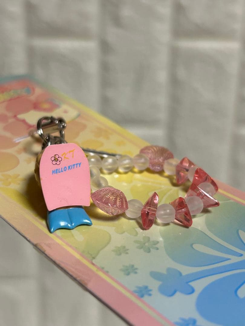 ご当地キティ【グアム限定】根付ストラップ 2点セット 2003・2006年