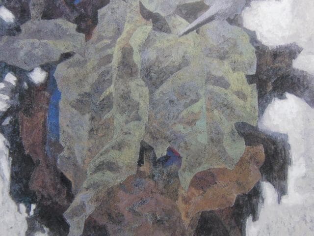 羽毛田陽吉、【残秋】、希少な額装用画集より、新品額装付