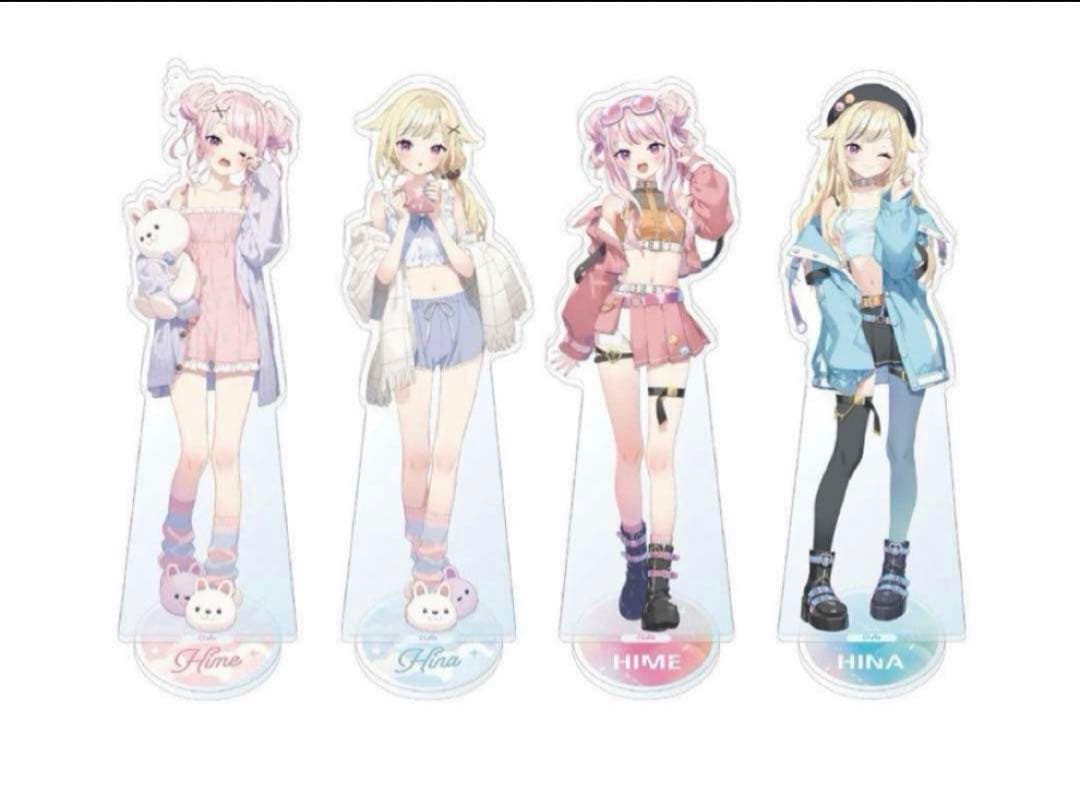 ヒメヒナ gigo限定 フィギュア 4個セット HIMEHINA×GiGOコラボ