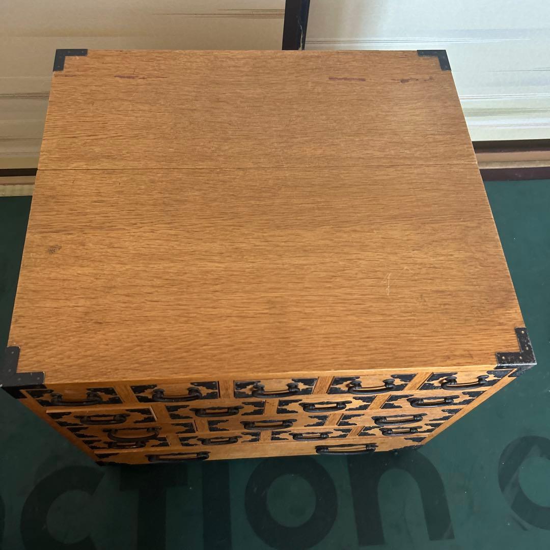 箪笥 薬箱 木製タンス 希少品 収納