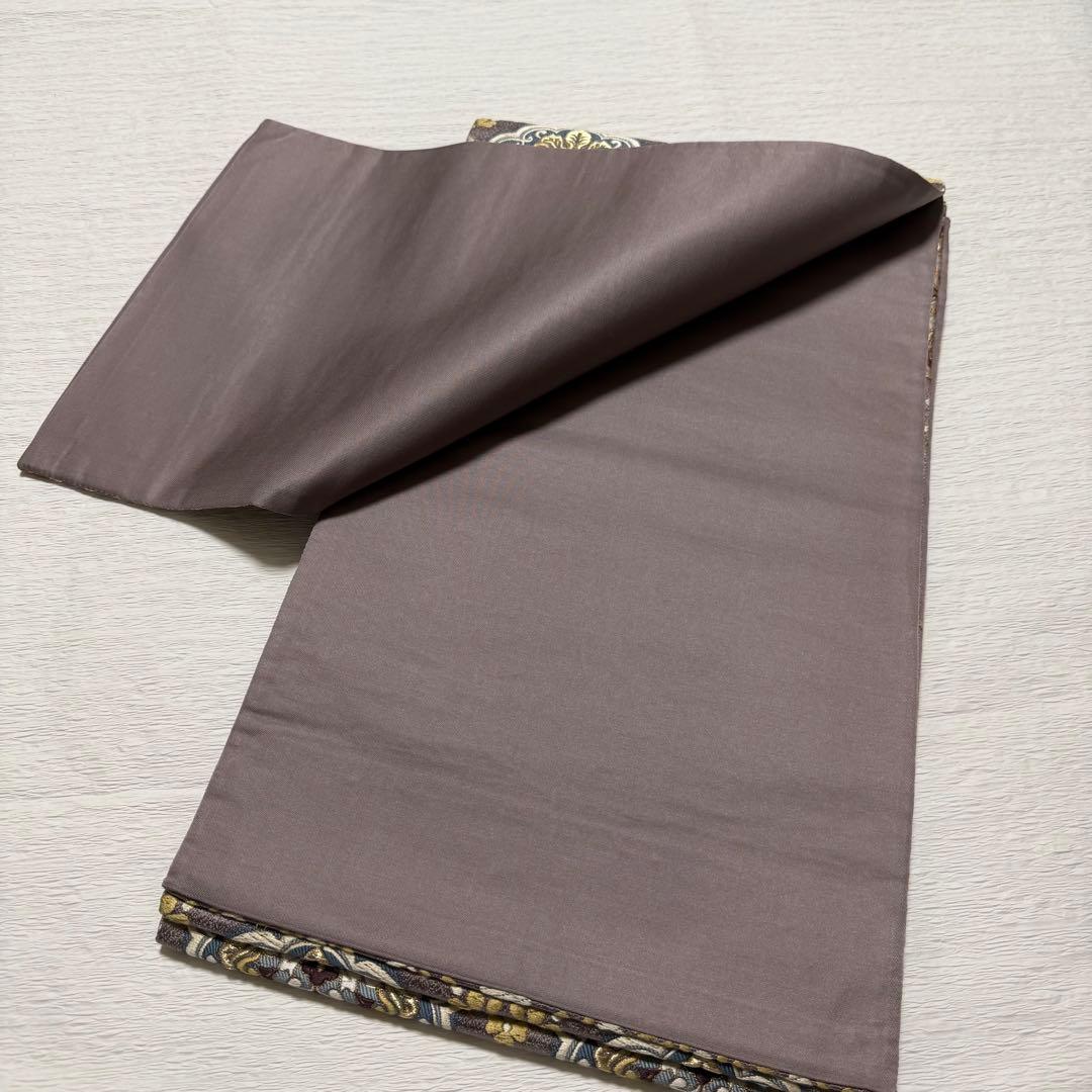 m-40 華文 六通 唐織 袋帯 正絹 - メルカリ