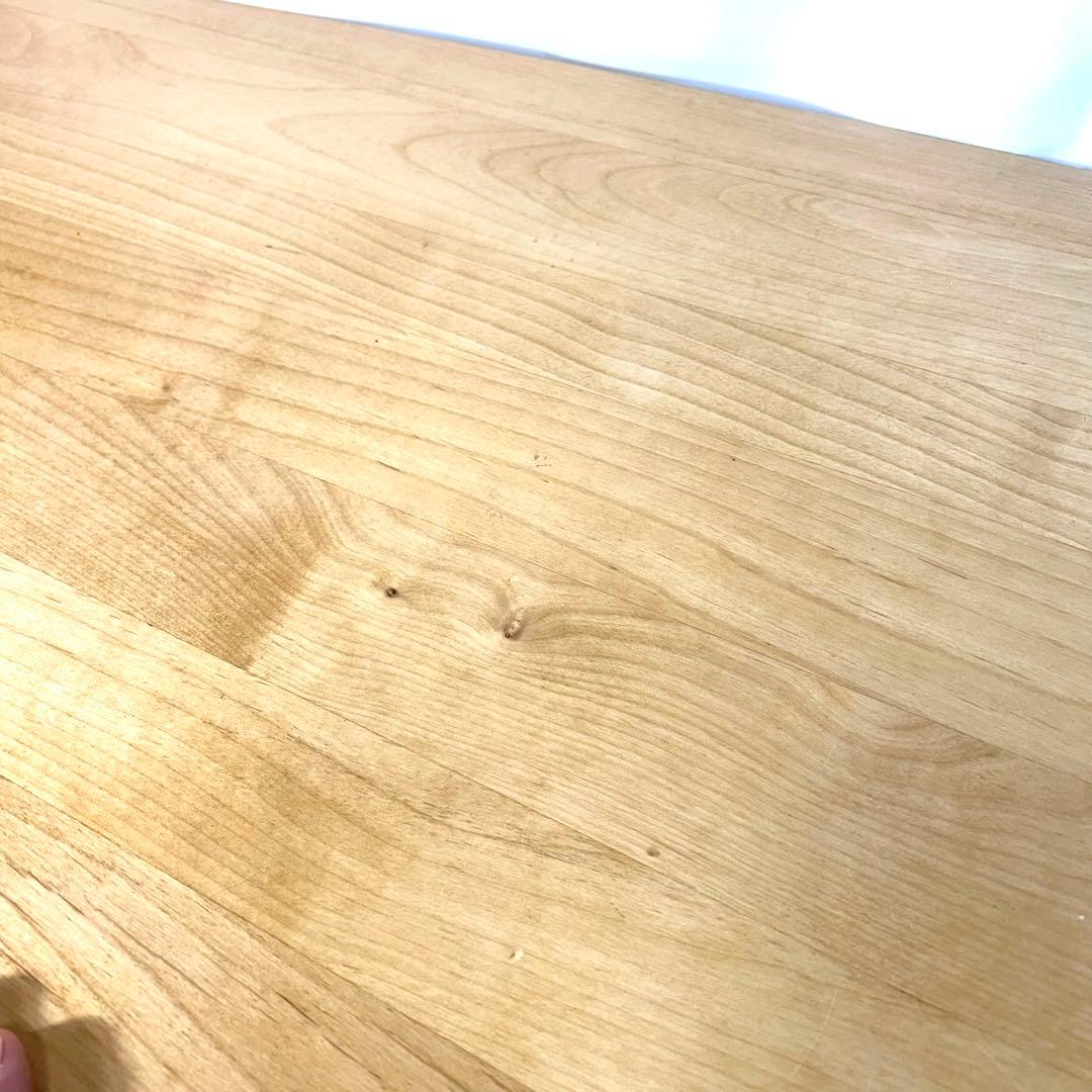 波乗人　無印良品　ダイニングテーブル 天然木　無垢材　テーブルのみ