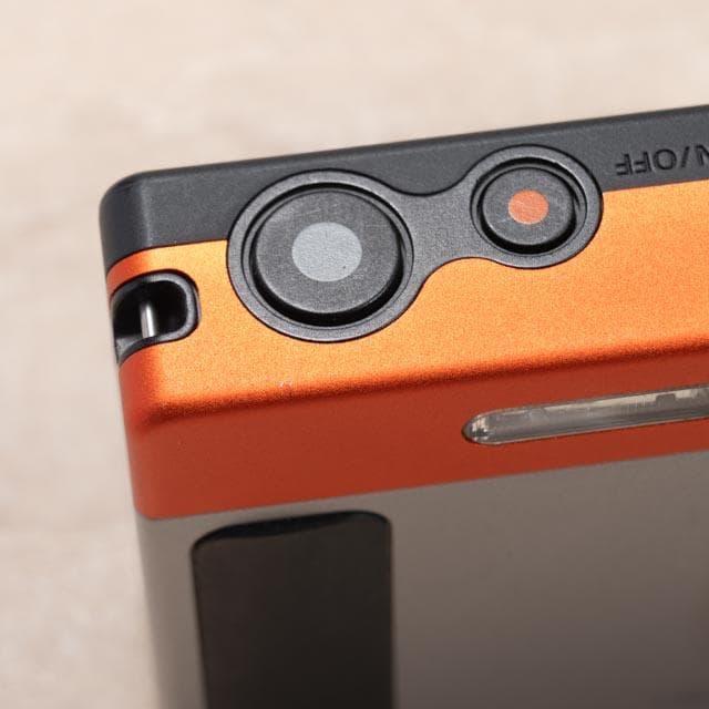 可愛いすぎるコンデジ】PENTAX optio H90 オレンジ×シルバー