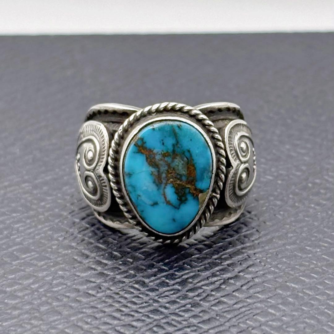 美品 希少 バイカラートルマリン リング ハンドメイド k14gf 15号 美品