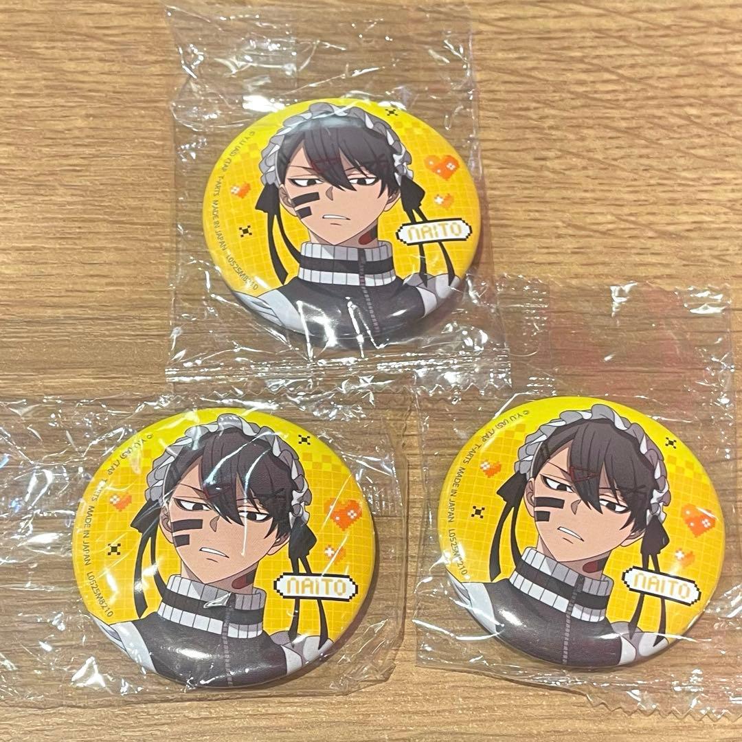 桃源暗鬼 ジャージメイド 缶バッジ 無陀野無人 - メルカリ