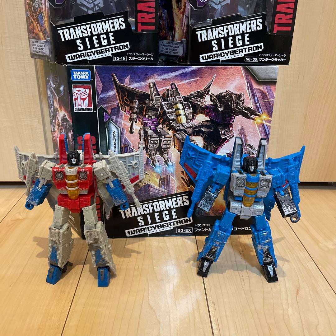 トランスフォーマーシージ スタースクリーム サンダークラッカー