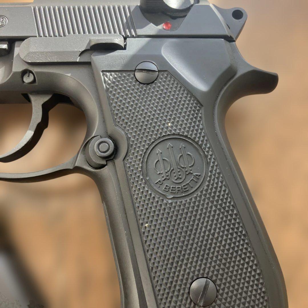 イ*0様 ウエスタンアームズベレッタ M92 FSパーフェクト限定スチールブラッ