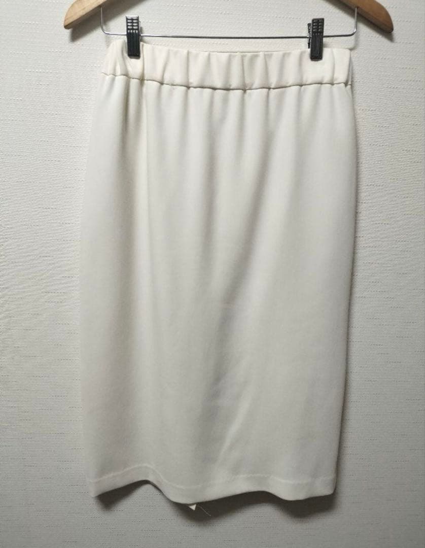 新品ソージュ　タイトスカートS ホワイトSOEJU