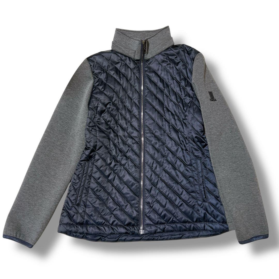 【美品】LANVIN SPORT ヒートナビ 中綿ブルゾン 42 ゴルフ 極美品