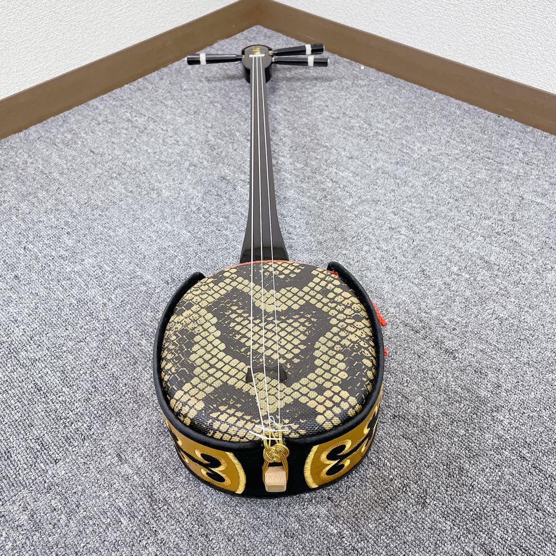 沖縄 三線 人工皮 和楽器 民謡楽器 沖縄三線 沖縄民謡