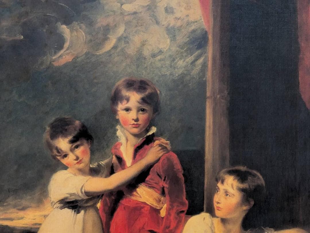 真作】【複製】複製画 トーマス・ローレンス フライダー家の子供たち