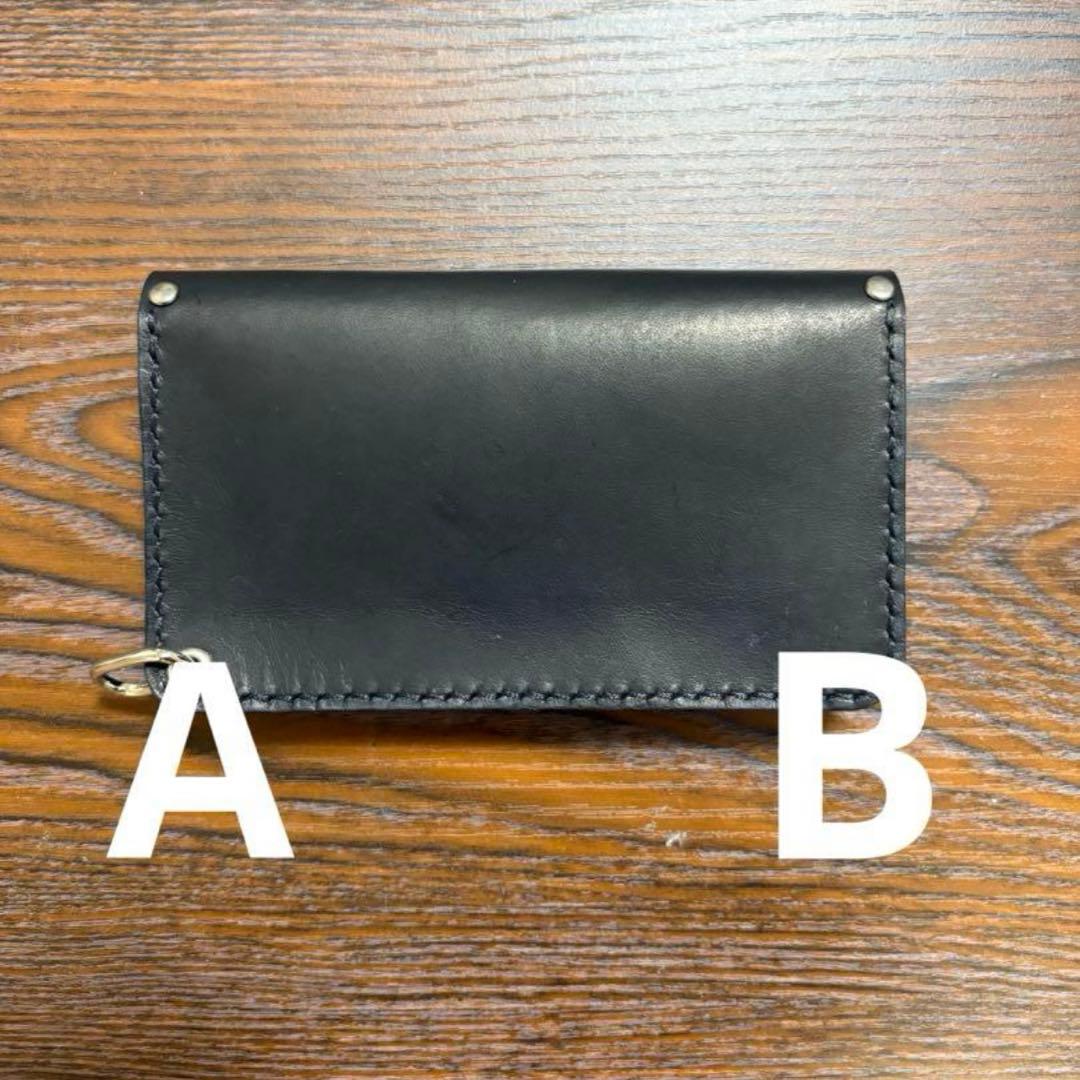 ミドルトラッカーウォレット　北米産ステアハイド　アポロコンチョ