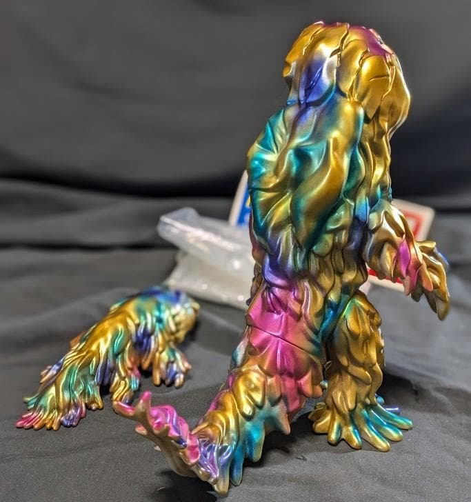 ヘドラ＋水中期（マルサン）モンスターズラボ限定ソフビフィギュア2体