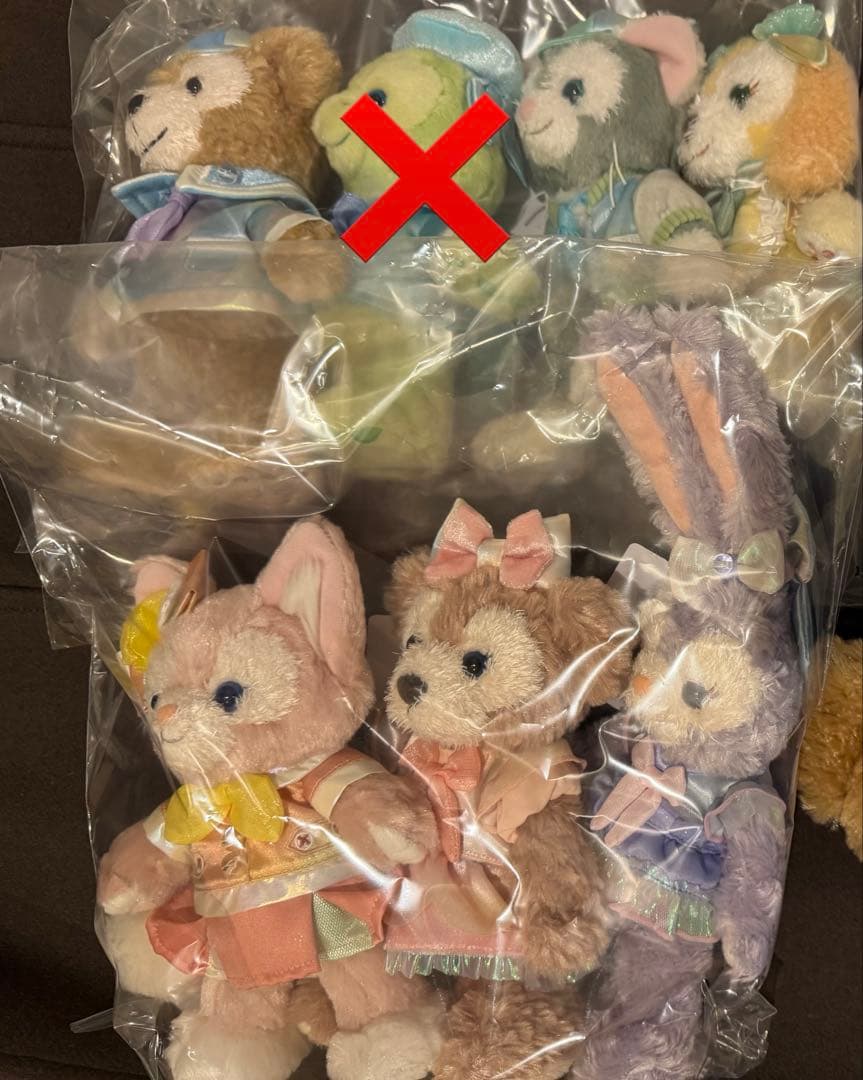 ダッフィー カラフルハピネス ポージープラッシー