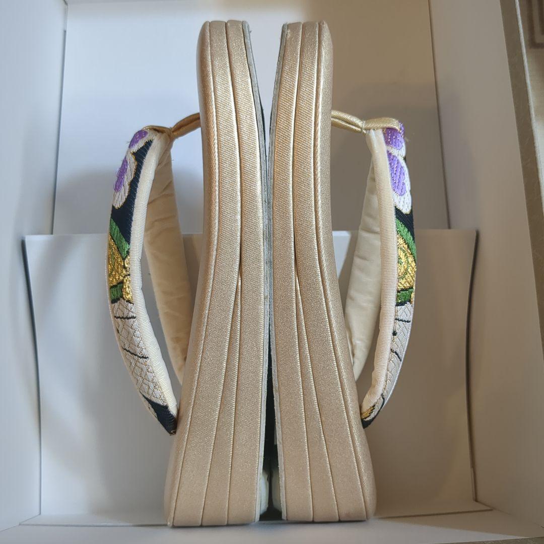 み　成人式バッグ、草履セット