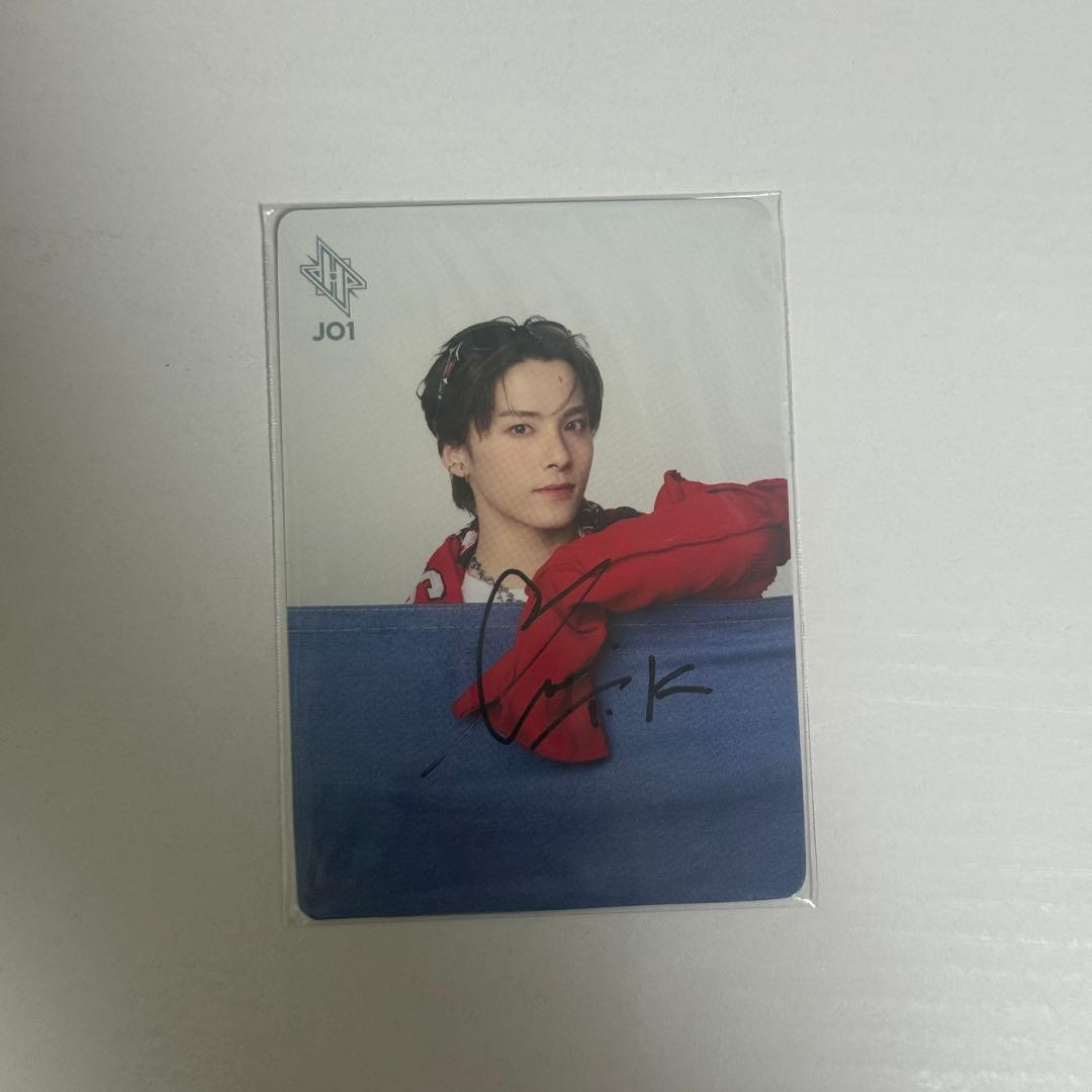 JO1 川西拓実 直筆 サイン トレカ - メルカリ