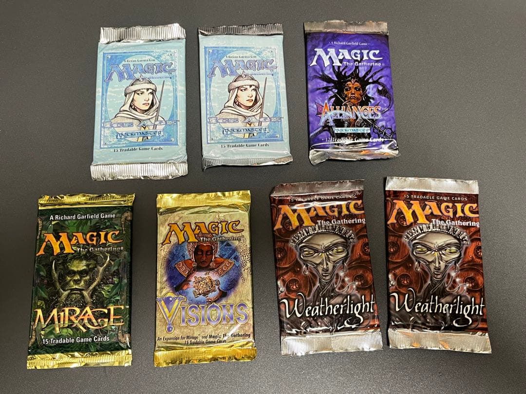 MtG未開封旧枠ブースターまとめ売り