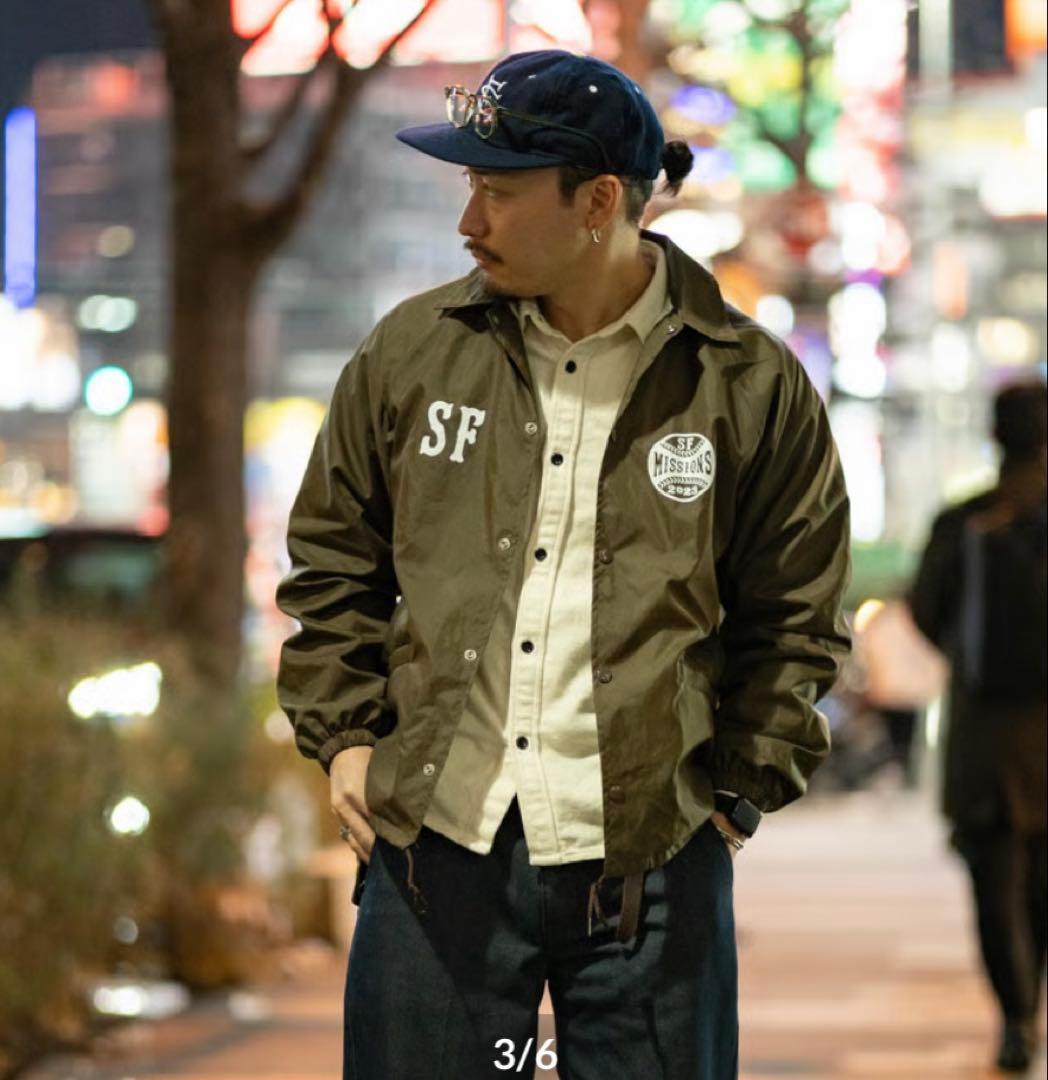 MISSION DISTRICT コーチジャケット ネイティブジャパニーズ