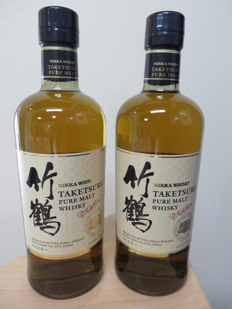 空港限定 竹鶴 grande ニッカ ピュアモルト グランデ 免税店限定 2本 2本