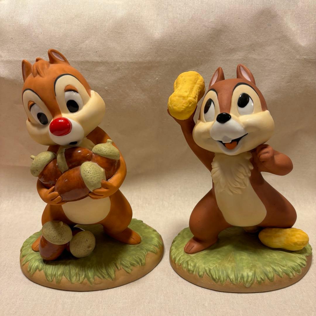 ディズニー チップとデール フィギュア 加藤工芸 - メルカリ