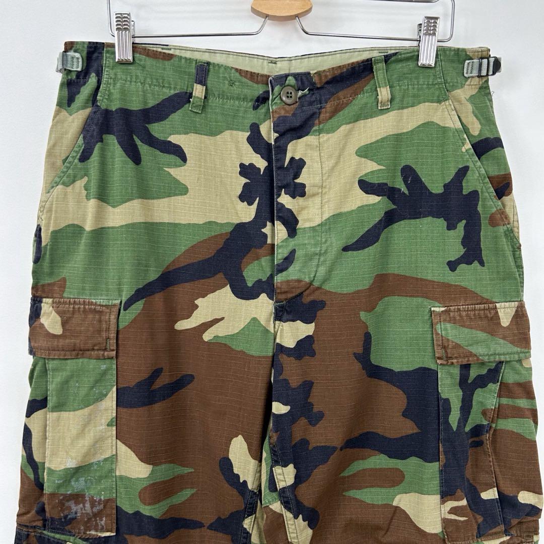 90s米軍 ウッドランドカモ BDUパンツカーゴパンツ 軍パン ミリタリーS2