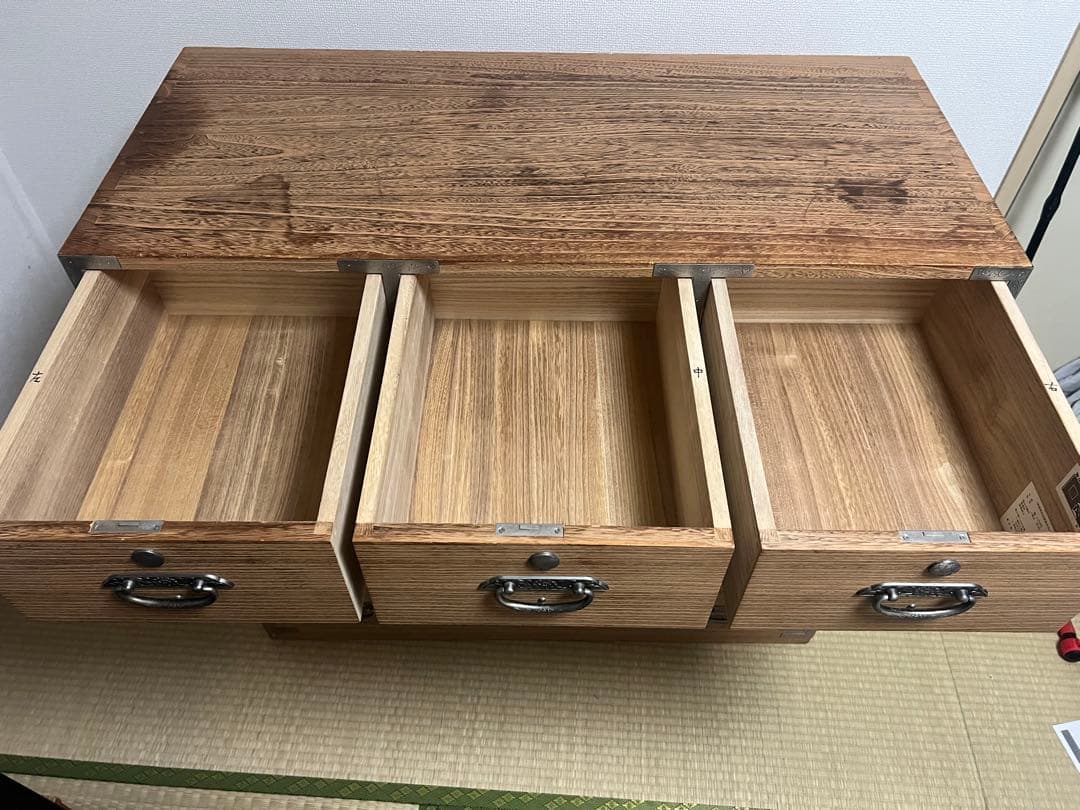 希少！ 加茂の高級桐箪笥 幅1000／高さ900／奥行450 ※引き取り限定