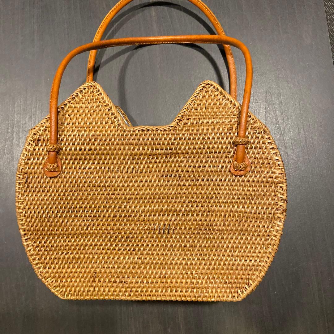 ふりふ　ねこ耳アタバッグ 猫耳デザイン