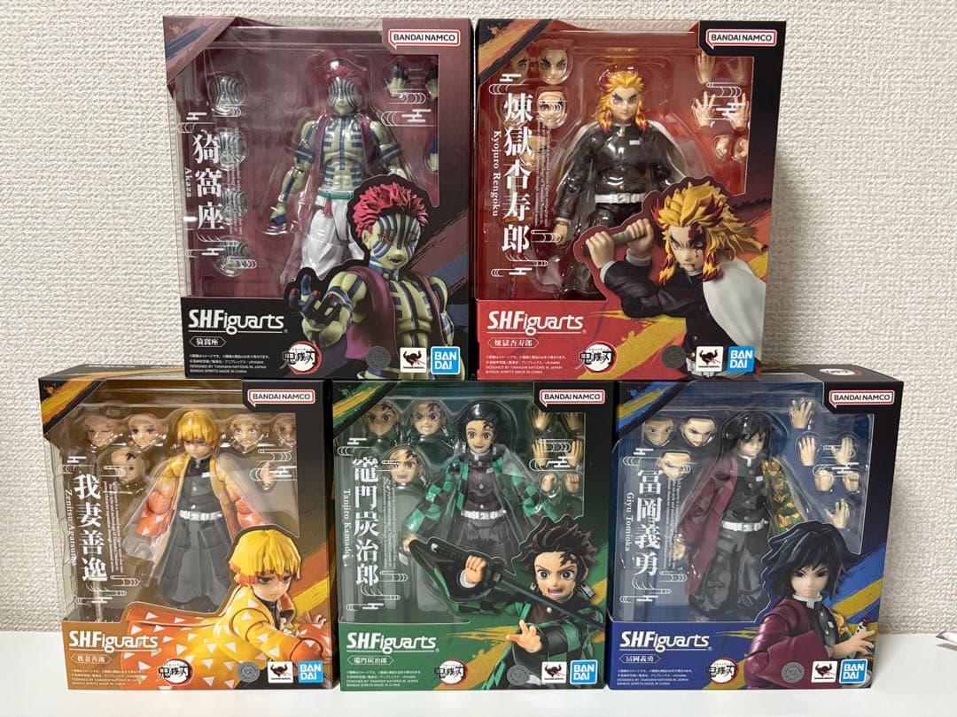 S.H.Figuarts 鬼滅の刃　5体セット FIG]零余子(むかご) 鬼滅の刃 ワールドコレクタブルフィギュア〜無惨様