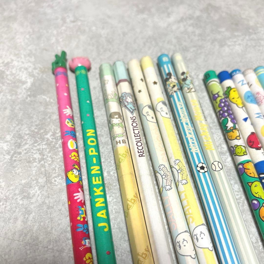昭和レトロ 鉛筆セット 24本まとめ売り - メルカリ