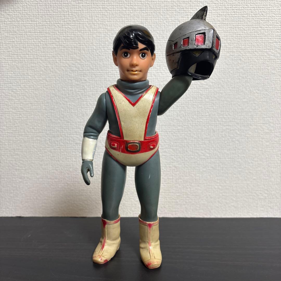 【ジャギ様取り置き】旧バンダイ シルバー仮面 面取れソフビ シルバー仮面ジャイアント 面取れ ソフビ 旧バンダイ 当時物