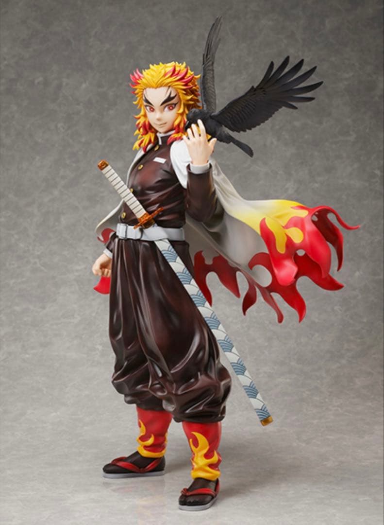 【新品未開封】鬼滅の刃 無限列車編 煉獄杏寿郎 1/4スケールフィギュア