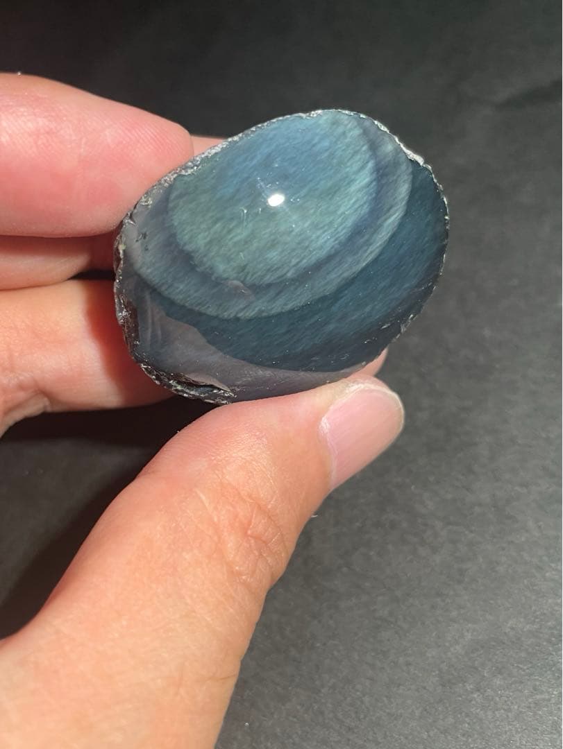研磨品 十勝石玲瓏特選5個セット レインボーオブシディアン - メルカリ