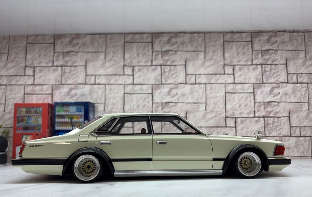 1/18ミニカー IG 430セド　深リムスーパーワイドフェンダーカスタム