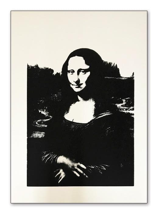 額装済/Sunday B Morning モナリザ 限定2500/ウォーホル