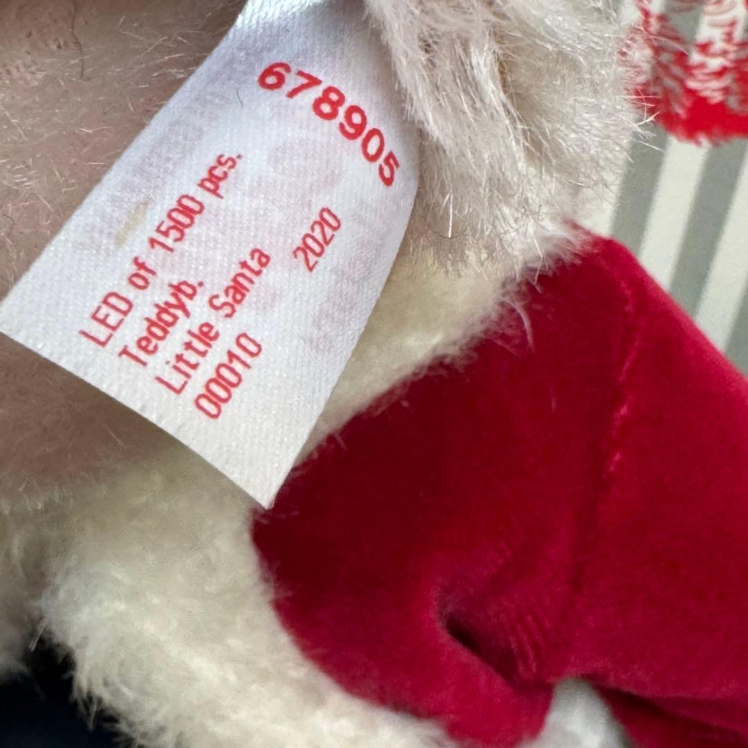 137-68 限定品 シュタイフ 2020 リトルサンタ ピンク テディベア