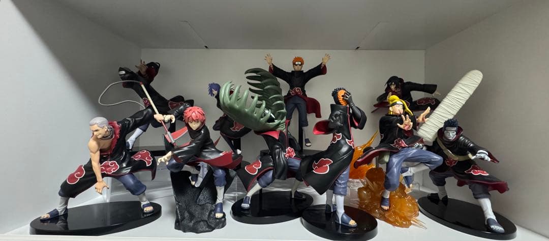 NARUTO フィギュアセット 暁10体セット - メルカリ