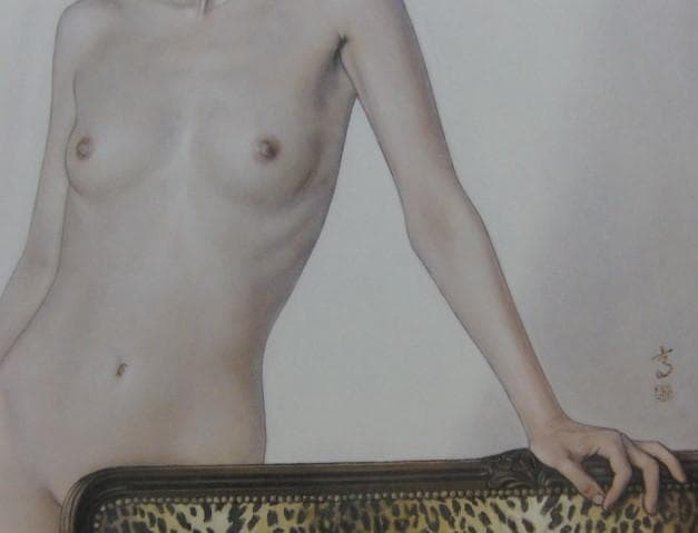 高塚省吾、豹、厳選、希少画集画、新品高級額 額装付、たかつか せいご