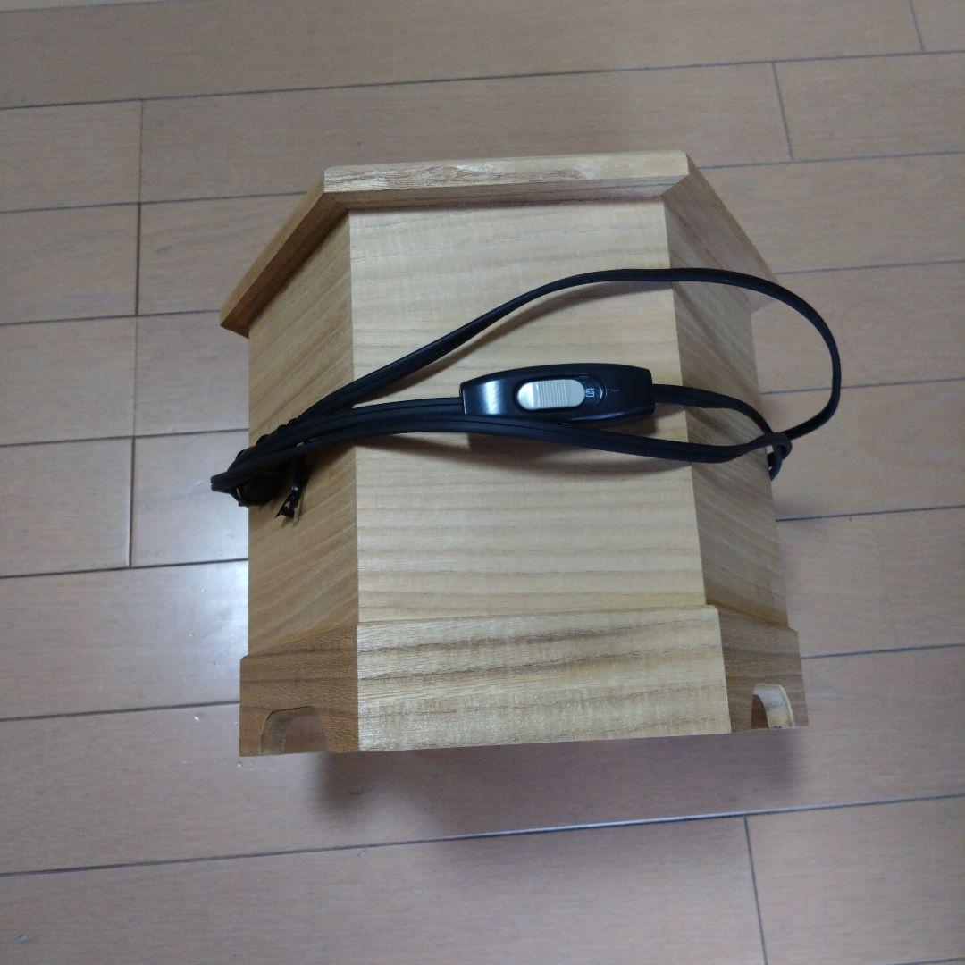 雅楽笙用六角桐電熱器