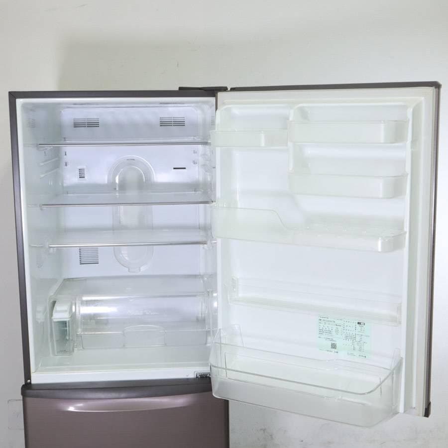 パナソニック 315L 3ドア 冷蔵庫 NR-C32HM-T 自動製氷付き