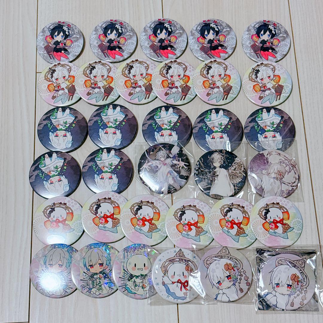 まふまふ 缶バッジ まとめ売り（バラ売り可）ひきフェス まふてる サンタ